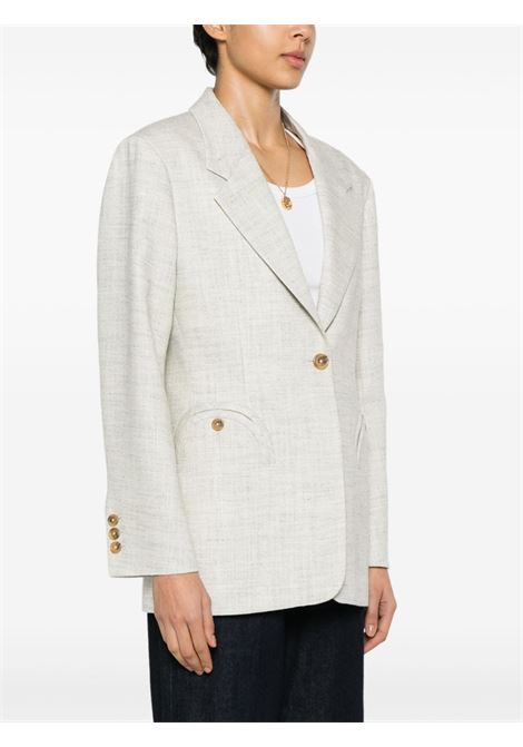 Dark grey Daisy single-breasted blazer - women BLAZÉ MILANO | DGS01LAL0001